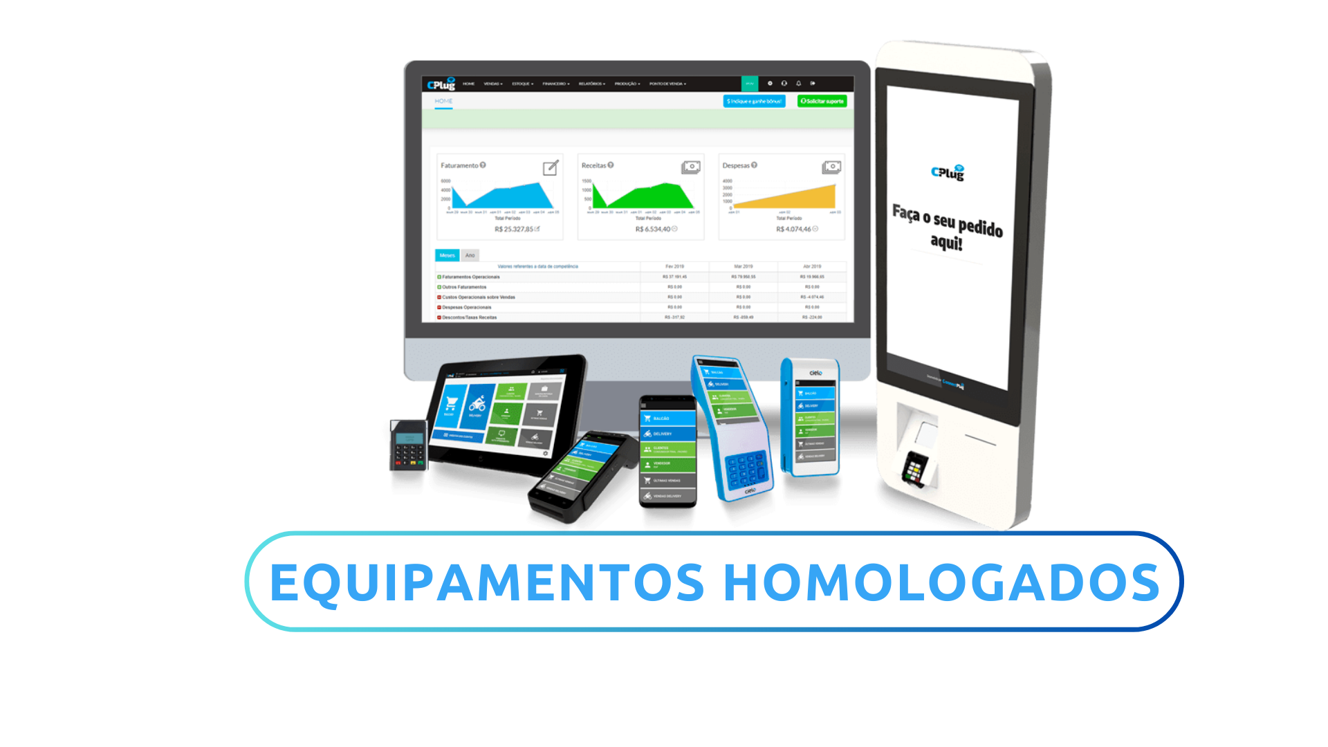 EQUIPAMENTOS HOMOLOGADOS